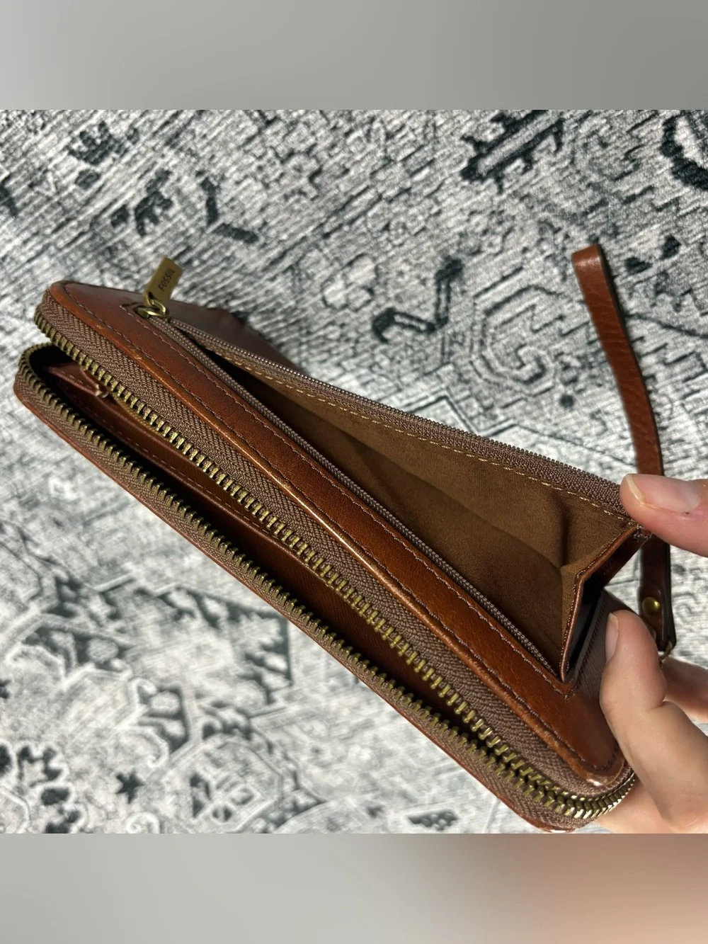 Fossil leather wallet - Picture 8 of 8